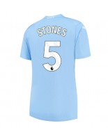Manchester City John Stones #5 Domácí Dres pro Dámské 2023-24 Krátký Rukáv